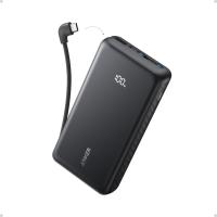 ราคา CCC Anker Zolo Powerbank 10000mAh 20000mAh 22 5W Fast Charging Power Bank พร้อมสาย USB C ในตัว (26016485720)