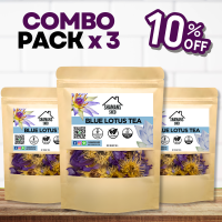 ราคา ชาดอกบัวสีน้ำเงิน 50 กรัม ดอกบัวสีน้ำเงินอบแห้งคุณภาพพรีเมียม ปลูกตามธรรมชาติ (25200067747)