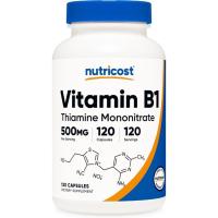 ราคา Nutricost Vitamin B1 Thiamine 500mg 120 Capsules (126205827362)