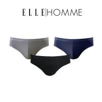 ราคา ELLE HOMME ชุดชั้นในชาย มีให้เลือก 2 สี PACK 3 ชิ้น KUB7924R0 กางเกงในผู้ชาย กางเกงในชายxxl ชุดชั้นในผู้ชาย กางเกงในชาย (9081324300)
