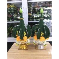 ราคา บายศรี บายศรีเทพ พาน 161820 ซม สินค้ามี 2 สี ราคาต่อคู่ (13036867757)