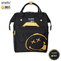ราคา พร้อมส่ง กระเป๋าเป้แฟชั่น anello x SMILEY ช่องเยอะใส่ของได้เยอะ ใส่ได้ทุกเพศ ผ้ากันน้ำ ลายน่ารัก ใส่ได้ทุกสไตล์ แบบใหม่ (10219752253)