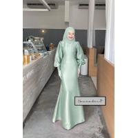 ราคา ชุดอิสลาม ชุดพร้อมผ้าคลุม เดรสมุสลิม ชุดใส่ทำงาน ชุดมุสลิมหญิง ชุดเดรสมุสลิม รุ่นซินดี้ เนื้อผ้าซาร่า (22196694865)