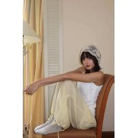 ราคา Lola pants กางเกงขายาวทรงจินนี่โบว์ปลายขาซับในครึ่งตัว HIghestjump (25224244585)