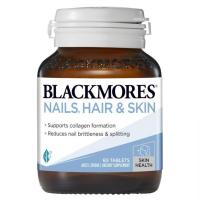 ราคา Blackmores Nails Hair and Skin 60 Tablets วิตามินบำรุงผม บำรุงผิว บำรุงเล็บ (23772774962)