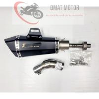 ราคา Sale สลิปออน R3 MT03 พร้อมปลายท่อ AK shorty 13 นิ้ว ฟรีแคทลดเสียง (21239762657)