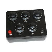 ราคา Black Resistance Box Variable Decade Resistor Resistance Box 0 9999 9 Ohm Physical and Electrical Experimental Equipment (22214525461)