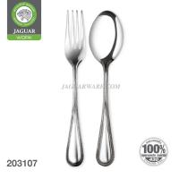 ราคา JAGUAR ช้อนส้อม สแตนเลส ตรา จากัวร์ หนา 2 0 mm ลายเพิร์ล ลายไข่มุก ไข่ปลา มุก ช้อน ส้อม ช้อนส้อมทานข้าว แพ็คละ 12 คู่ (9604761255)