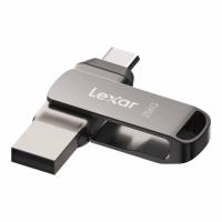 ราคา FLASH DRIVE แฟลชไดร์ฟ LEXAR JUMPDRIVE DUAL DRIVE D400 USB 3 1 TYPE C GREY (24106860536)