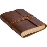 ราคา Leather Journal Notebook Rustic Handmade Vintage Leather Bound Journals For Men And Women Leather Craft Unlined Paper 300 Pages Leather Book Diary Pocket Notebook Diary To Write In 5 X 7 (23049178536)