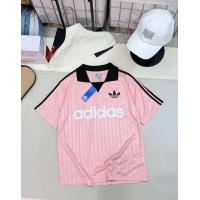 ราคา ของแท้ 100 เสื้อฟุตบอล Adidas Originals Retro Jersey เสื้อคอปกแขนสั้น ลายทางเงา สไตล์วินเทจ สวมใส่สบาย สำหรับผู้ชายและผู้หญิง S XL (26436147943)