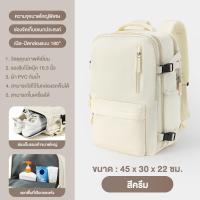 ราคา กระเป๋าเป้เดินทาง หลายช่อง Rucksack Sports กันน้ำ ชาร์จUSB กระเป๋ สะพายคู่ (24439474121)