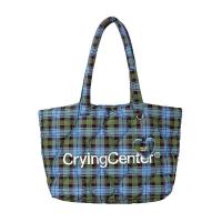 ราคา CryingCenter กระเป๋าสะพายข้างลายสก็อต (25846660205)