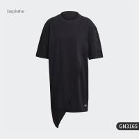 ราคา adidas ชุดเดรสกีฬาผู้หญิง ตัดแบบไม่สมมาตร (25422358180)