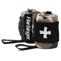 ราคา Harbinger สายรัดข้อมือยกน้ำหนัก Red Line Thumb Loop Wrist Wraps (23047689246)