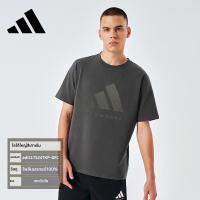 ราคา adidas Adidas เสื้อยืดผู้ชาย แขนสั้นแห้งเร็ว ระบายอากาศได้ดี สำหรับออกกำลังกาย คอกลม สินค้าแท้ (25970474575)