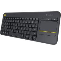 ราคา WIRELESS TOUCH KEYBOARD K400 PLUS คีย์บอร์ด HTPC สำหรับทีวีที่เชื่อมต่อกับพีซี (20272337317)