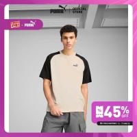 ราคา PUMA Basics เสื้อยืดสปอร์ต PUMA สำหรับผู้ชาย สีขาว 68461687 (25939796217)