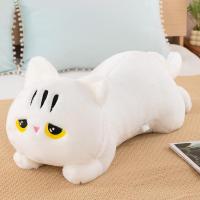 ราคา น่ารักจำลองท่านอนตุ๊กตาแมวตุ๊กตาตุ๊กตาแมวดำแมวสีเทาตุ๊กตาแถบยาวหมอนนอนบนเตียงขนาดใหญ่ (26253382532)