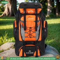 ราคา 24 hours Flash Delivery 80L กระเป๋าเป้สะพายหลังปีนเขาความจุขนาดใหญ่กระเป๋าเป้สะพายหลังเดินป่าปรับสายรัดปีนเขา Rucksack สำหรับกีฬากลางแจ้ง (25506613852)