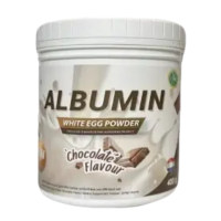 ราคา ALBUMIN WHITE EGG POWDER อัลบูมิน ไข่ขาวผง 400กรัม มี 3 รสให้เลือก โปรตีนไข่ขาว ผงโปรตีนคุณภาพจากไข่ขาว (24298368392)