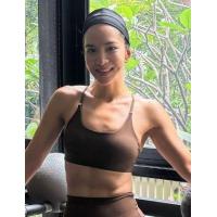 ราคา BIRTIVE x NAN CHALITA 3 Bra Biker Shorts ขาสั้น 2 ส่วน สี Dark Coffee ผ้าร่องลื่น นิ่ม แห้งไว (25595406429)