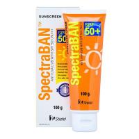 ราคา SpectraBAN Anti UVA UVB SPF50 PA Sunscreen Cream สเปคตร้าแบน ครีมกันแดด สูตรกันน้ำ กันเหงื่อ 100g (2575548051)