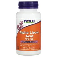 ราคา ลอตผลิตใหม่ Exp 09 2028 NOW Foods Alpha Lipoic Acid100 600 mg (126367022583)