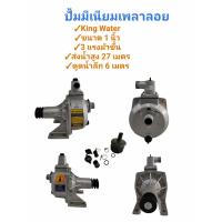 ราคา ปั้มมีเนียมเพลาลอย King Water ขนาด 1นิ้ว ZUSHITA ขนาด 1 5 นิ้ว (10726281869)