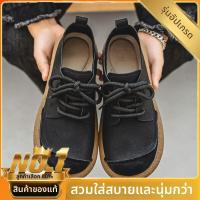 ราคา CONGLINSHIZI รองเท้าหนังลำลองสไตล์วินเทจสำหรับผู้ชาย (25102867734)