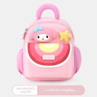 ราคา Hello Kitty กระเป๋าเป้สไตล์เจ้าหญิงสำหรับเด็กผู้หญิงในระดับชั้นอนุบาล (126328796707)