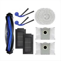 ราคา 9Pcs Spare Parts for Ecovacs Deebot T30C Omni T30C Pro Omni Vacuum Cleaner Main Brush Mop Pads Dust Bag Side Brushes (126234571716)