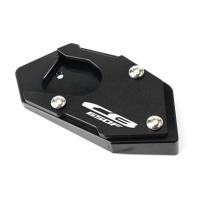 ราคา สำหรับ Honda CB 650F CBR 650F CB650F CBR650F 2014 2020รถจักรยานยนต์ CNC Kickstand ขาตั้งแผ่นเสริมแผ่นรองสำหรับ (13341130048)