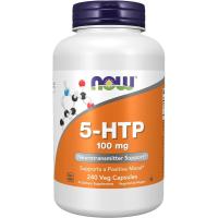 ราคา NOW Supplements 5 HTP 5 hydroxytryptophan 100 mg Neurotransmitter Support 120 Veg Capsules (26398660963)