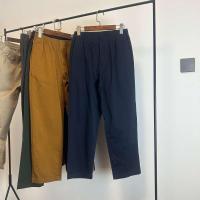 ราคา UNIQLO Pure Rim Single Autumn 2023 ชายยืดผ้าฝ้ายยืดเก้าส่วนกางเกงลำลอง 460150 (23926019257)