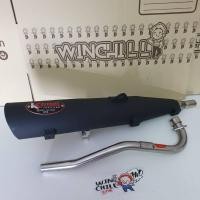 ราคา KVIN เควิน ท่อผ่า ผ่าเงียบ WAVE125R WAVE125S WAVE125ไฟเลี้ยวบังลม ท่อผ่าเวฟ125 มี มอก เงียบ (11363415426)