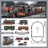 ราคา รถไฟของเล่น รถไฟโบราณ หัวรถไฟวิ่งราง สเปรย์ แสง ดนตรี รถไฟใส่ถ่าน ชุดต่อรถไฟ วิ่งบนราง (24361547596)