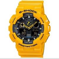 ราคา MC199 Casio G Shock นาฬิกาข้อมือผู้ชาย สายเรซิน รุ่น GA 100B 1A สีดำ (26196043039)