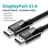 ราคา UGREEN สายเคเบิ้ล 8K Displayport 1 4 Cable Nylon Braided Ultra High Speed 32 4Gbps Gaming Monitor Cable DP to DP 4K 144Hz and 1080P 240Hz Support HDR HDCP FreeSync G Sync Laptop PC TV Model DP114 (963