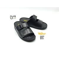 ราคา Walker DA103 รองเท้าแตะหนังผู้ชาย รองเท้าหนังแท้ (194532788)
