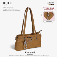 ราคา OOIU Bag NEW Classic Vissy กระเป๋าสะพายไหล่ วิสซี่ คาดเข็มขัด OOIU (25806909717)
