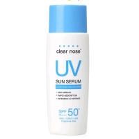 ราคา Clear Nose UV Sun Serum SPF50 PA 80 ml เคลียร์โนส สกินแคร์ ครีมหน้า บูสเตอร์ (25565770569)