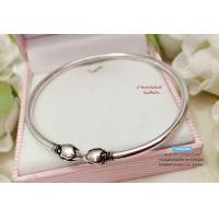 ราคา กำไลข้อมือเงินแท้92 5 กำไลหัวบัว รมดำ แบบตัน ขนาด1 5mm (24915461974)