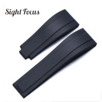 ราคา 20mm 21mm Watchband for Rolex Yacht Master GMT II Submariner Daytona Cosmograph Deep Sea Rubber Watch Band Strap Sea Dweller JM (25241390333)