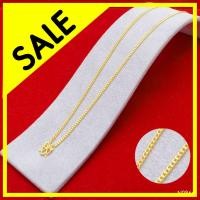ราคา RarinGold รุ่น N0866 สร้อยคอทอง ลายเหลด ขนาด 1 สลึง ความยาว 16 นิ้ว สร้อยคอห้อยพระ สร้อยคอผู้หญิง สร้อยคอผู้ชาย สร้อยคอแฟชั่น สร้อยทองไม่ลอก งานหุ้ม (12544756539)