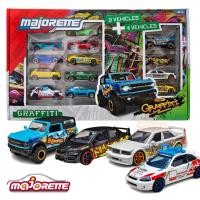 ราคา Majorette Graffiti Giftpack เซ็ตโมเดลรถเหล็ก 13 คัน ลิขสิทธิ์แท้ Ford Honda Mitsubishi Mercedes Benz Renault (25701518069)