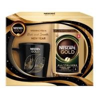 ราคา Nescafe Gold ALL ITALIANA Gift Set Mug เนสกาแฟ โกลด์ ออล อิตาเลียน่า กาแฟนำเข้าจากสวิส กิ๊ฟเซ็ท 200g แก้วมัค (421012184)