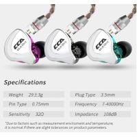 ราคา หูฟัง in ear Monitor CCA C10 High Performance หูฟังอินเอียร์ (21676405769)
