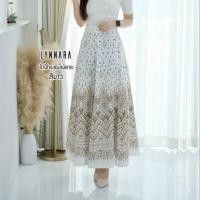 ราคา Lynnara กระโปรงผ้าไทยแบบยาว กระโปรง8ชิ้น (24941946565)