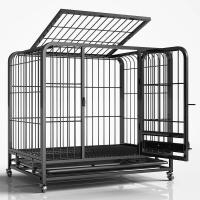 ราคา กรงสัตว์เลี้ยง กรงแมว กรงสุนัข กรงกระต่าย กรงเหล็ก ที่นอนน้องหมา ที่นอนแมว Pet Cage11 ไซต์M L มีล้อเลื่อน พับเก็บได้ (24492929842)